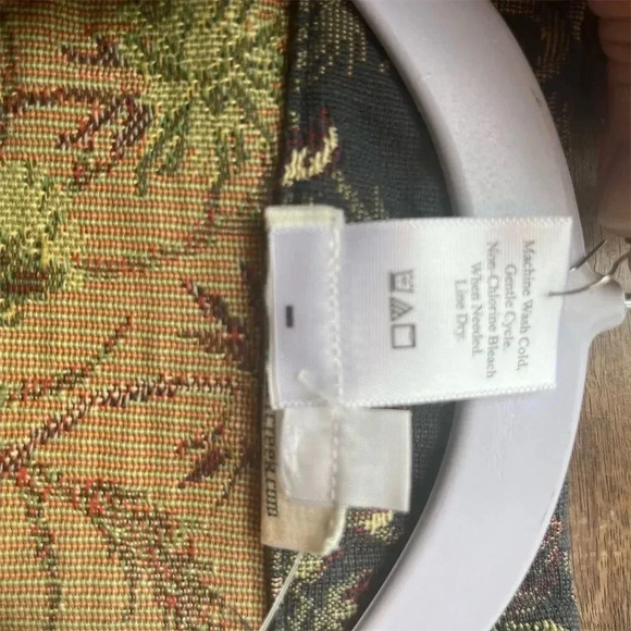 Coldwater Creek Women's XL Floral Tapestry Jacket Multicolor Vintage - Picture 11 of 11